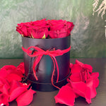 Luxury Cappelliera Big • Rose rosse